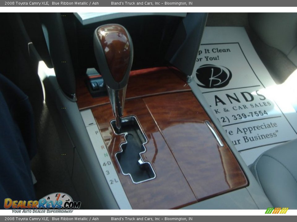 2008 Toyota Camry XLE Blue Ribbon Metallic / Ash Photo #31