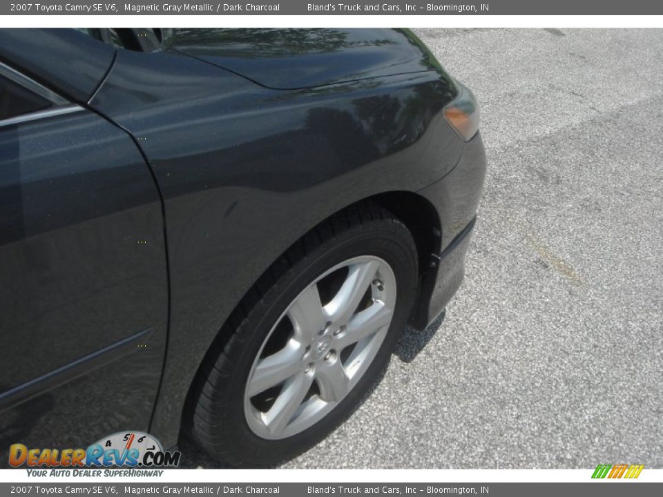 2007 Toyota Camry SE V6 Magnetic Gray Metallic / Dark Charcoal Photo #8