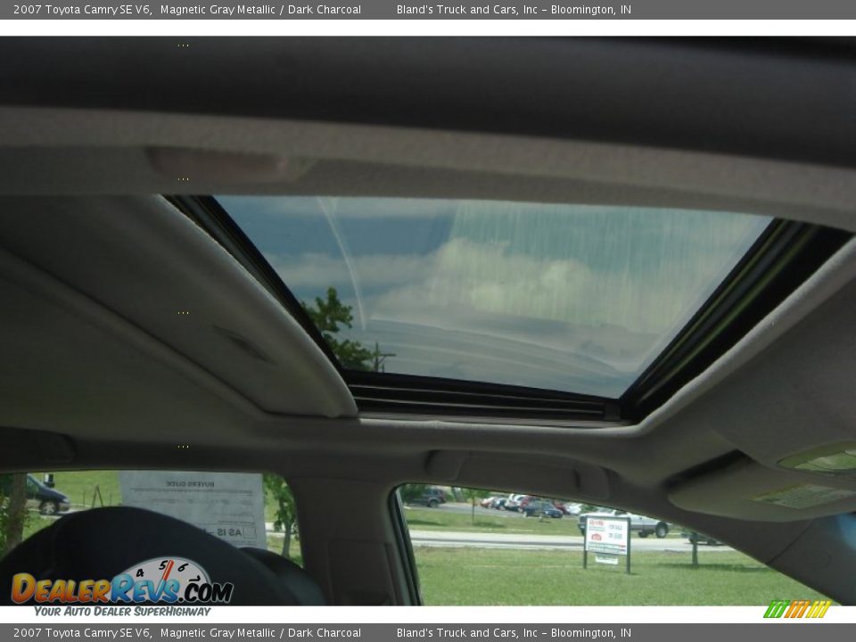 2007 Toyota Camry SE V6 Magnetic Gray Metallic / Dark Charcoal Photo #18