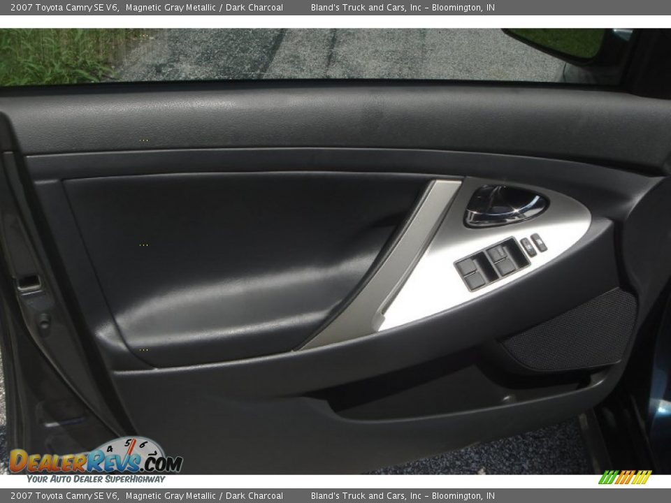 2007 Toyota Camry SE V6 Magnetic Gray Metallic / Dark Charcoal Photo #19