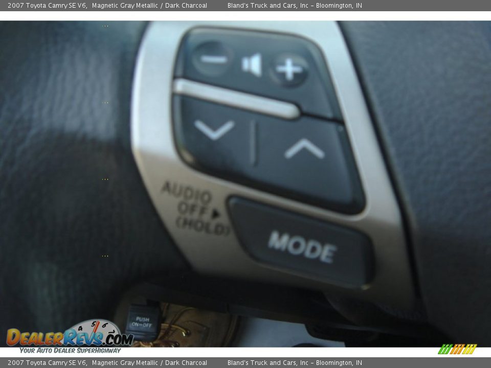 2007 Toyota Camry SE V6 Magnetic Gray Metallic / Dark Charcoal Photo #25