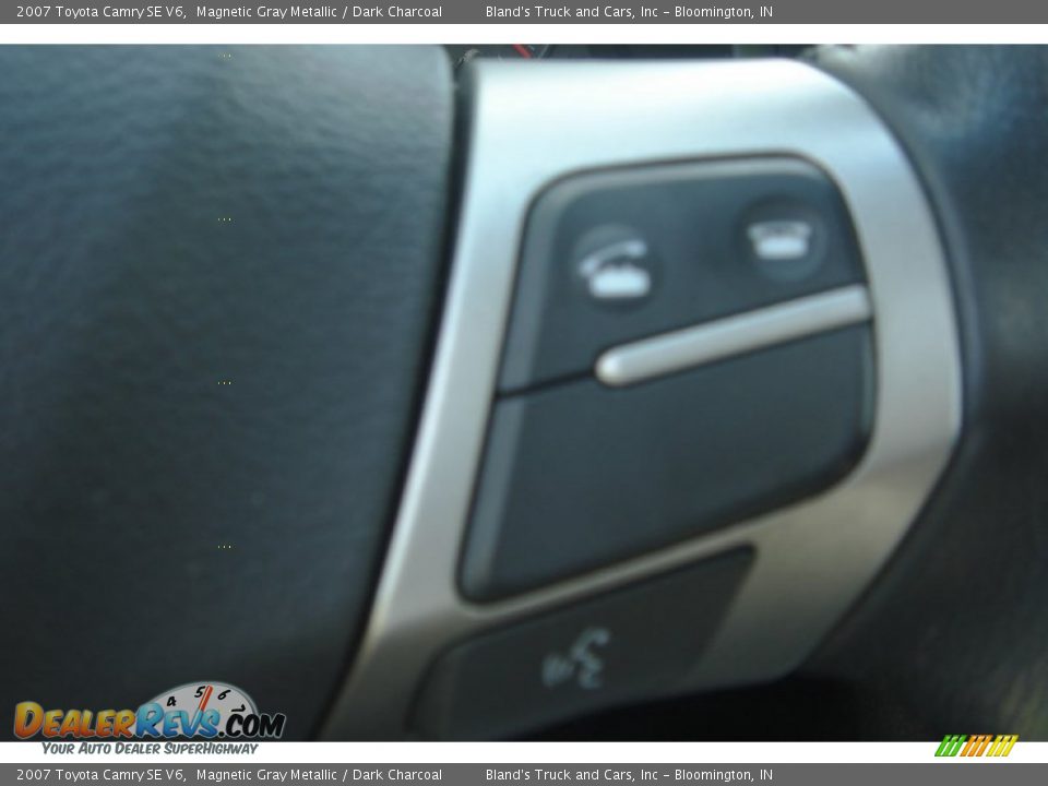 2007 Toyota Camry SE V6 Magnetic Gray Metallic / Dark Charcoal Photo #26