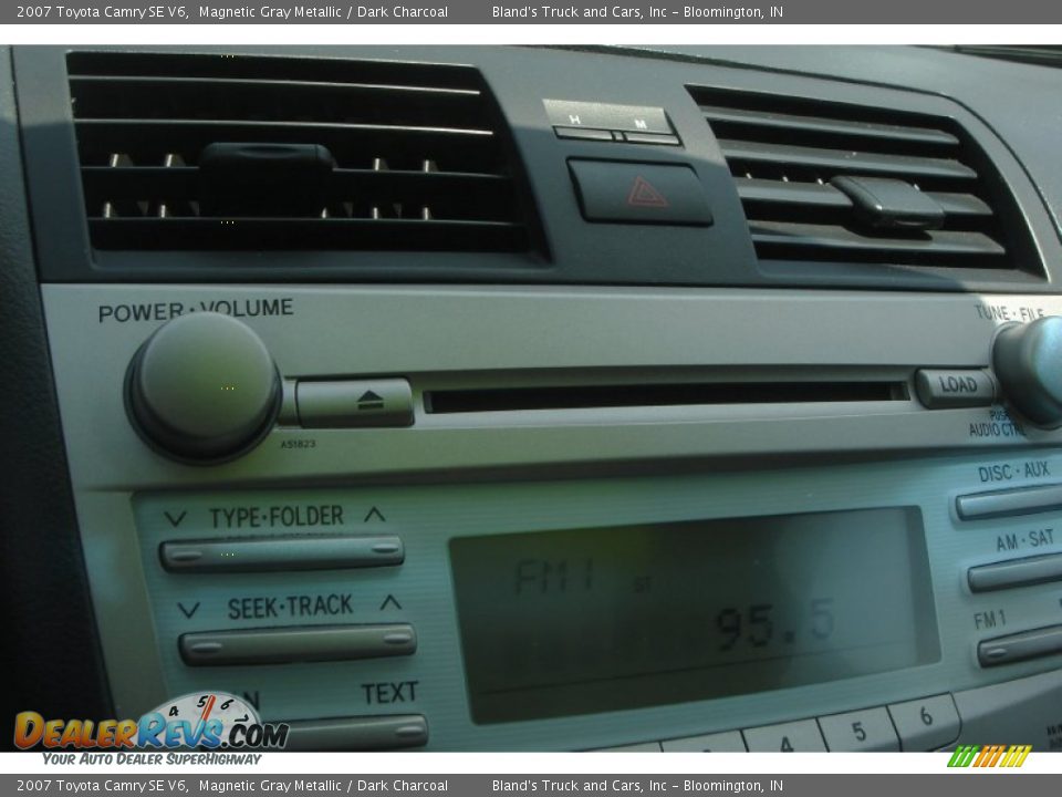 2007 Toyota Camry SE V6 Magnetic Gray Metallic / Dark Charcoal Photo #29