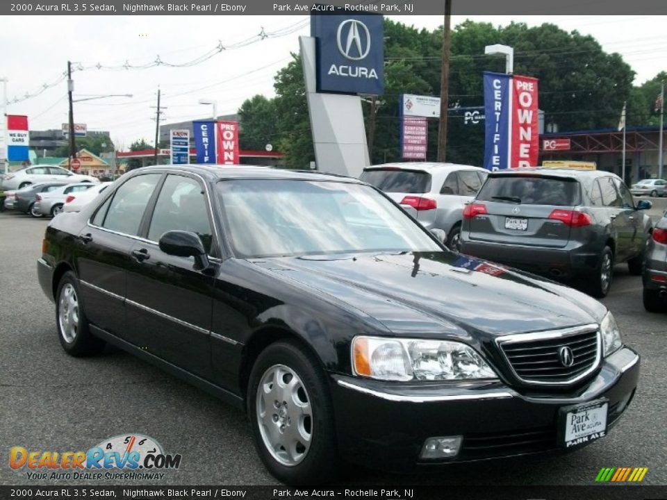 2000 Acura RL 3.5 Sedan Nighthawk Black Pearl / Ebony Photo #1