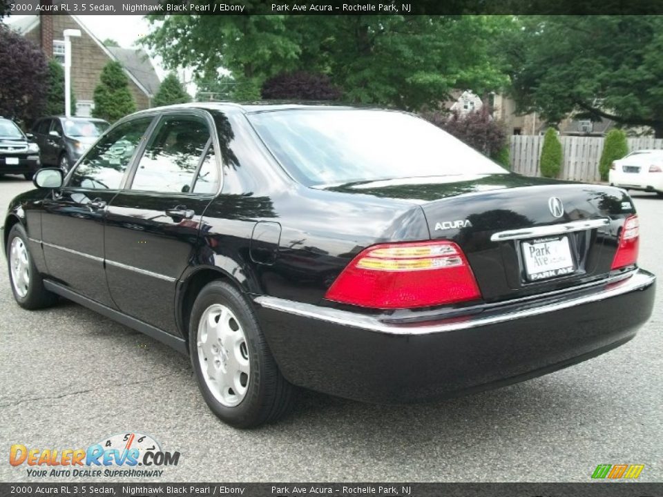 2000 Acura RL 3.5 Sedan Nighthawk Black Pearl / Ebony Photo #5