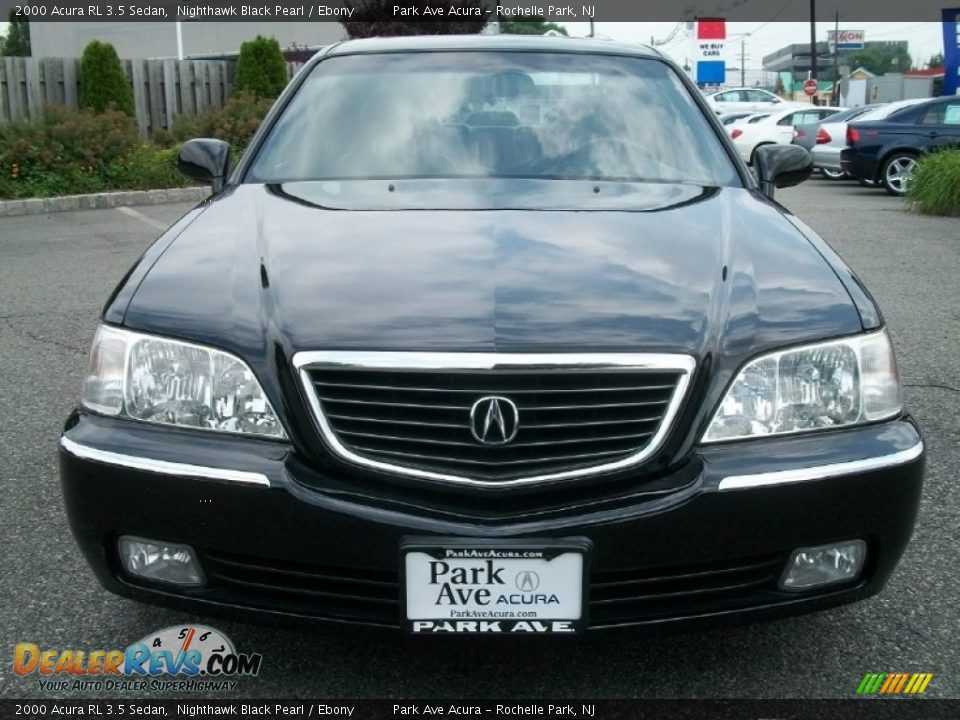 2000 Acura RL 3.5 Sedan Nighthawk Black Pearl / Ebony Photo #8