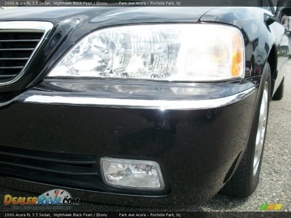 2000 Acura RL 3.5 Sedan Nighthawk Black Pearl / Ebony Photo #31