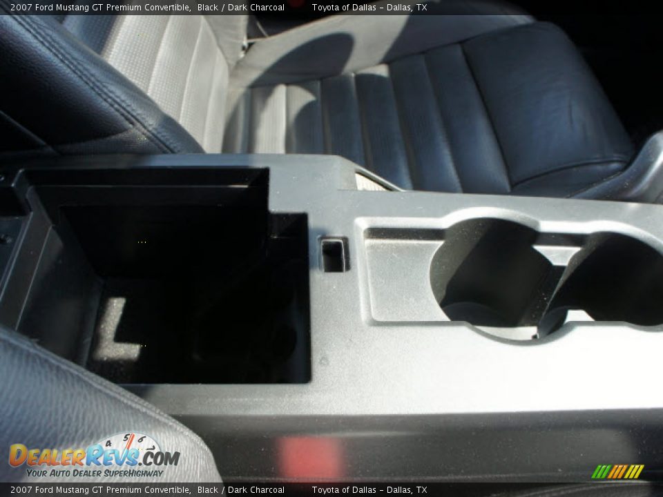 2007 Ford Mustang GT Premium Convertible Black / Dark Charcoal Photo #17