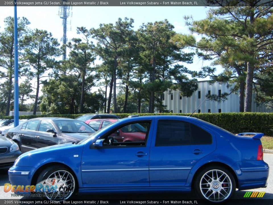 2005 Volkswagen Jetta GLI Sedan Blue Lagoon Metallic / Black Photo #2