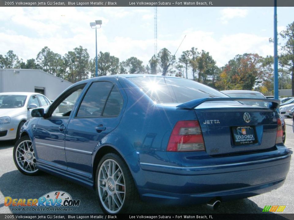 2005 Volkswagen Jetta GLI Sedan Blue Lagoon Metallic / Black Photo #3