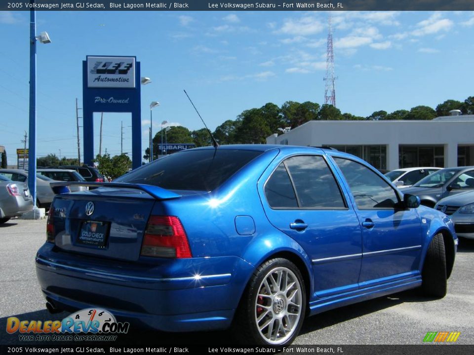 2005 Volkswagen Jetta GLI Sedan Blue Lagoon Metallic / Black Photo #5