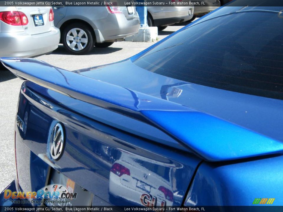 2005 Volkswagen Jetta GLI Sedan Blue Lagoon Metallic / Black Photo #9