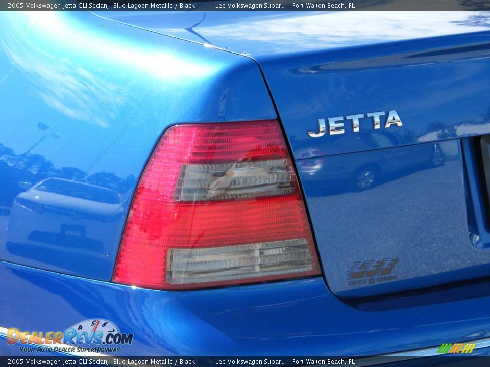 2005 Volkswagen Jetta GLI Sedan Blue Lagoon Metallic / Black Photo #11