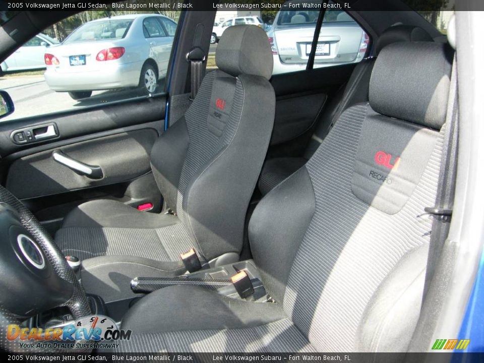 2005 Volkswagen Jetta GLI Sedan Blue Lagoon Metallic / Black Photo #15