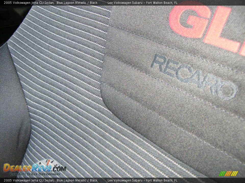 2005 Volkswagen Jetta GLI Sedan Blue Lagoon Metallic / Black Photo #16