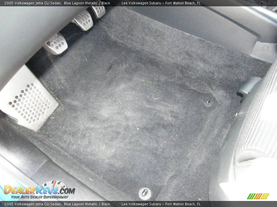 2005 Volkswagen Jetta GLI Sedan Blue Lagoon Metallic / Black Photo #17