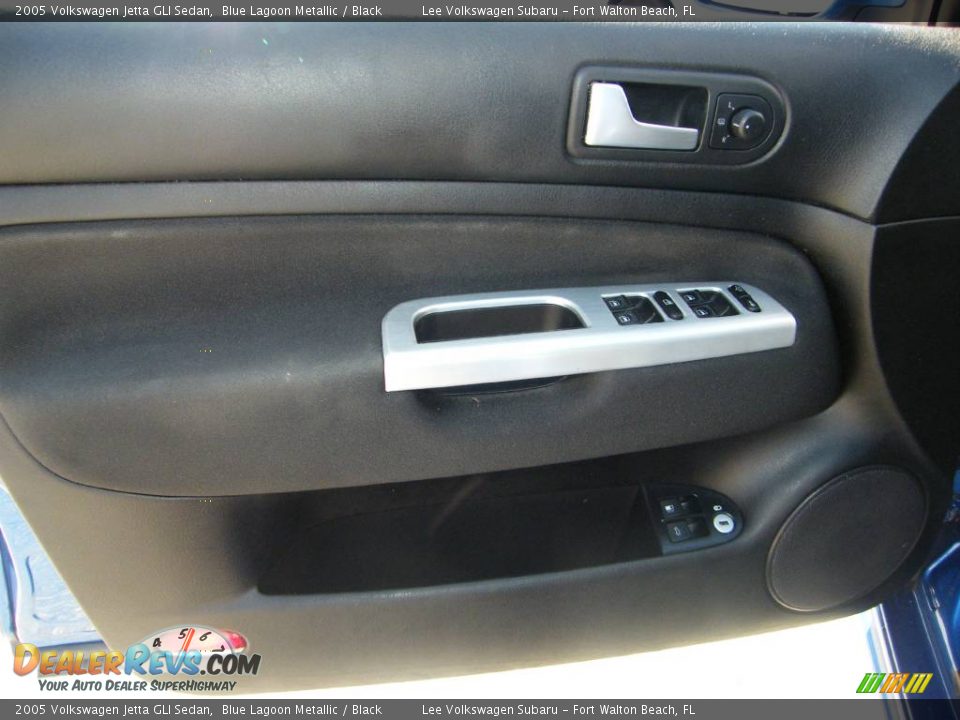 2005 Volkswagen Jetta GLI Sedan Blue Lagoon Metallic / Black Photo #18