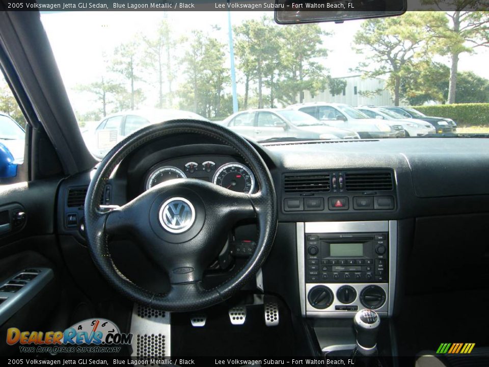 2005 Volkswagen Jetta GLI Sedan Blue Lagoon Metallic / Black Photo #19