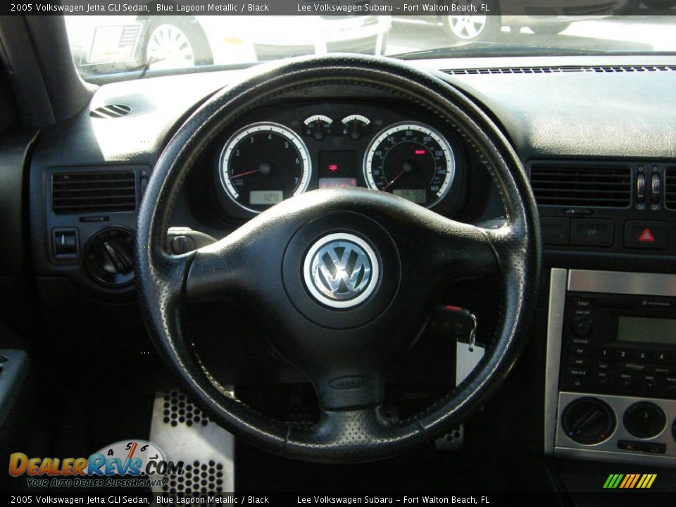 2005 Volkswagen Jetta GLI Sedan Blue Lagoon Metallic / Black Photo #20