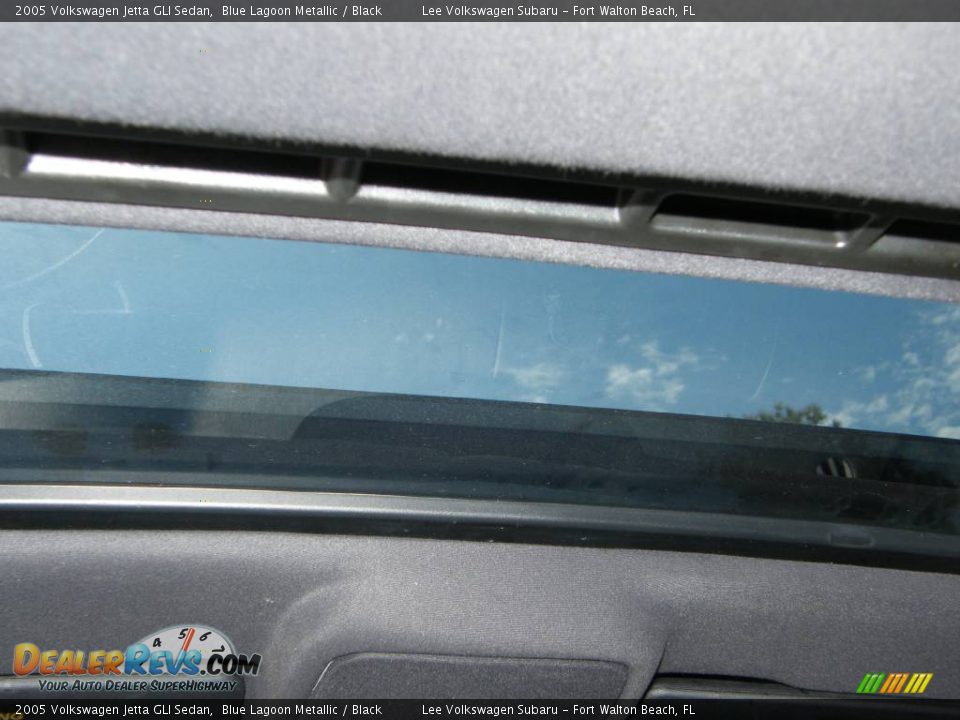 2005 Volkswagen Jetta GLI Sedan Blue Lagoon Metallic / Black Photo #22