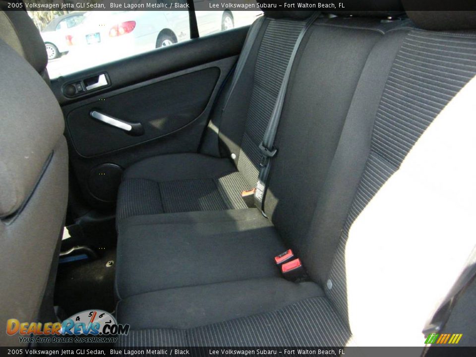 2005 Volkswagen Jetta GLI Sedan Blue Lagoon Metallic / Black Photo #23