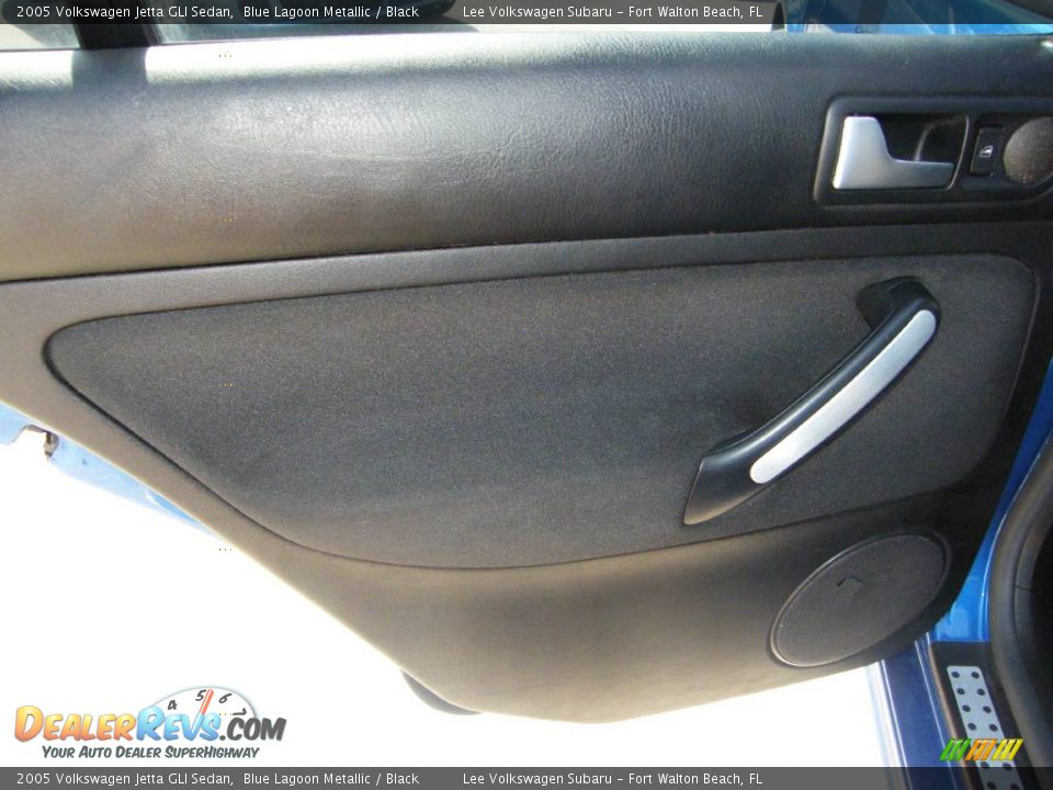 2005 Volkswagen Jetta GLI Sedan Blue Lagoon Metallic / Black Photo #25