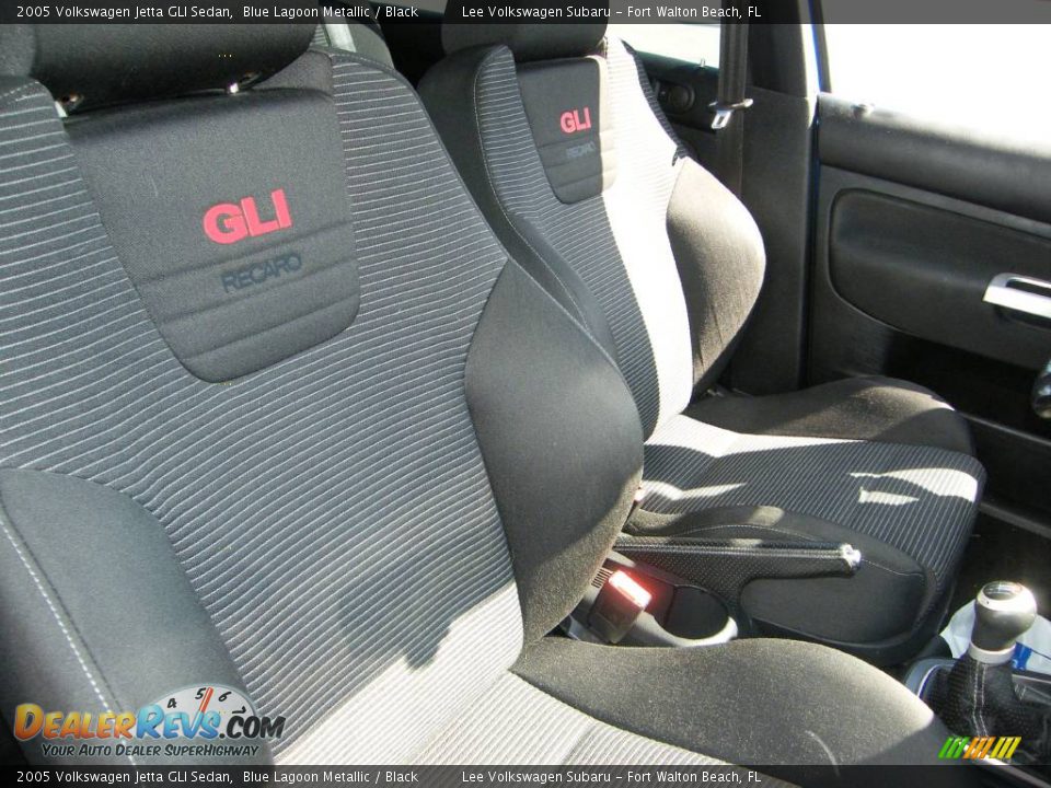 2005 Volkswagen Jetta GLI Sedan Blue Lagoon Metallic / Black Photo #28