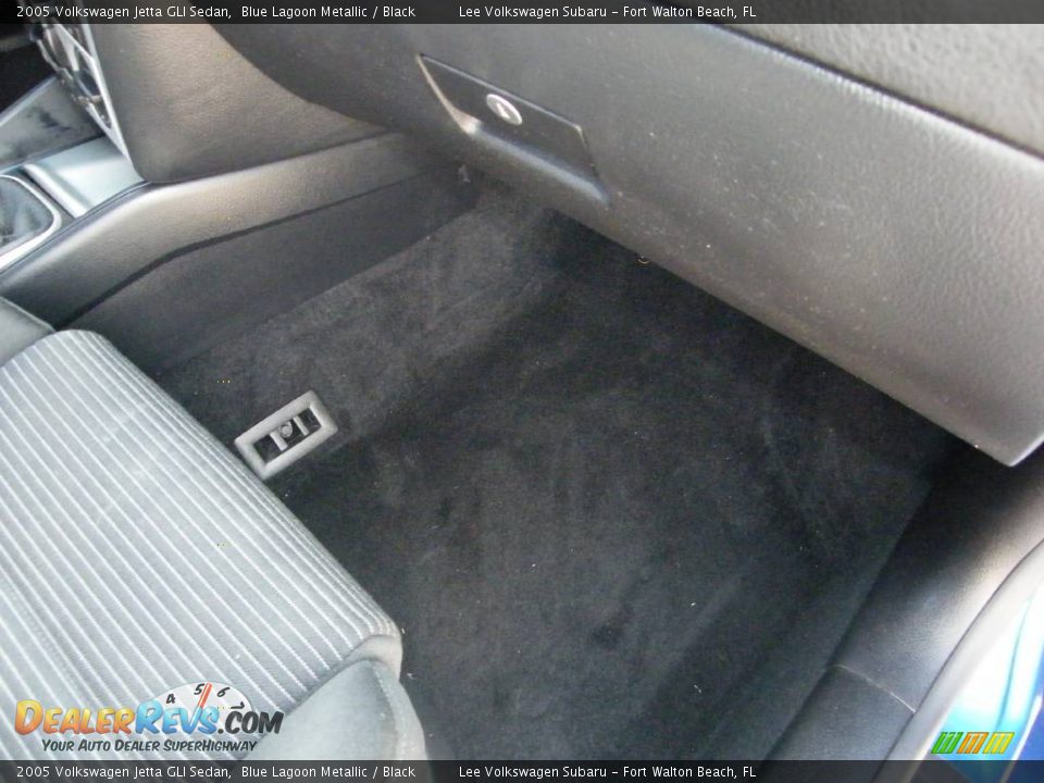 2005 Volkswagen Jetta GLI Sedan Blue Lagoon Metallic / Black Photo #29