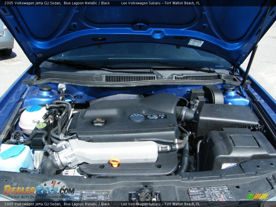 2005 Volkswagen Jetta GLI Sedan Blue Lagoon Metallic / Black Photo #30