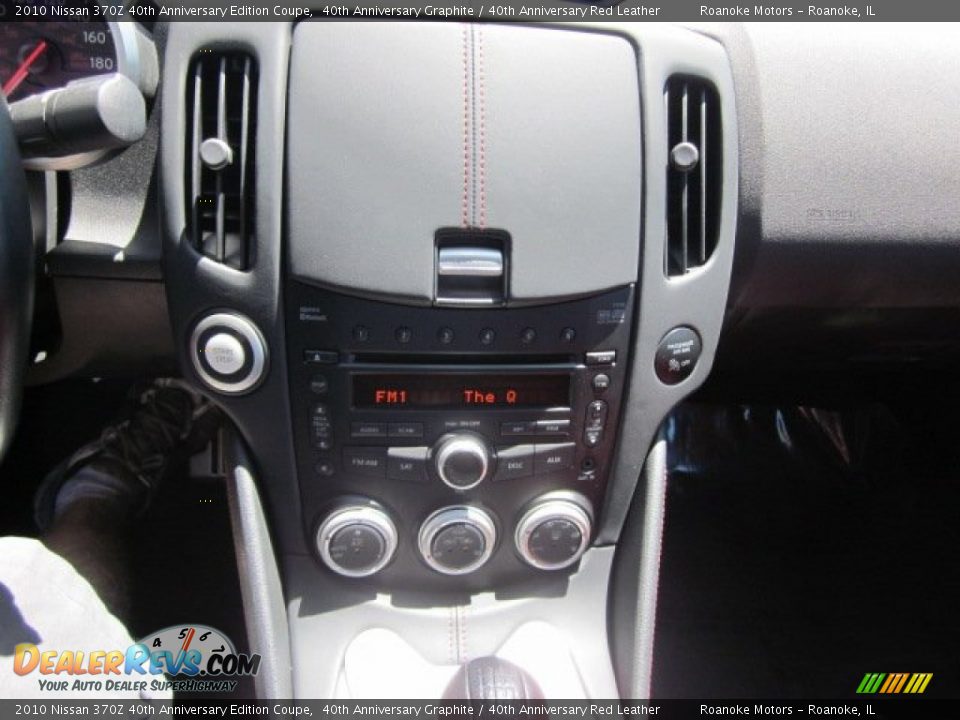 2010 Nissan 370Z 40th Anniversary Edition Coupe 40th Anniversary Graphite / 40th Anniversary Red Leather Photo #9
