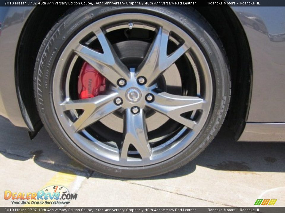 2010 Nissan 370Z 40th Anniversary Edition Coupe Wheel Photo #12