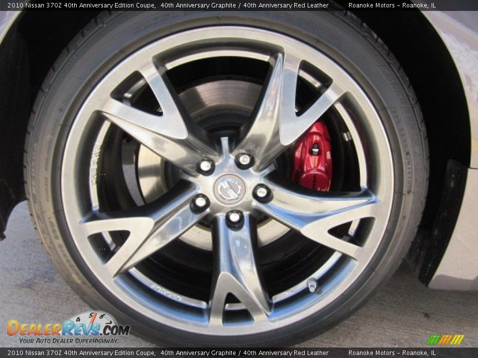 2010 Nissan 370Z 40th Anniversary Edition Coupe Wheel Photo #14