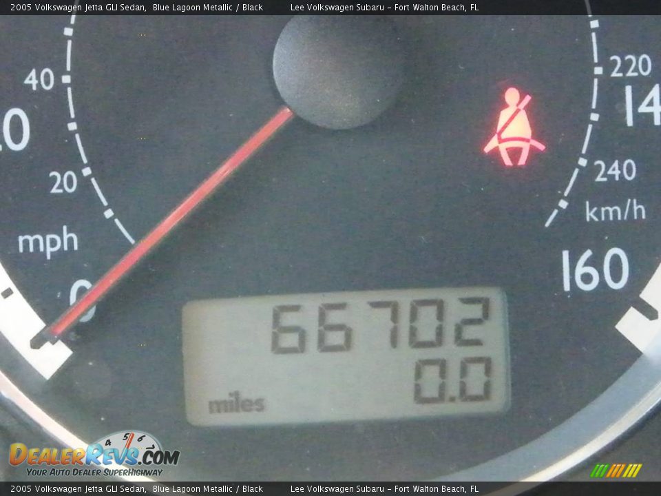 2005 Volkswagen Jetta GLI Sedan Blue Lagoon Metallic / Black Photo #31