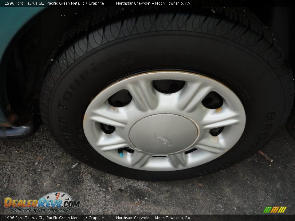1996 Ford Taurus GL Pacific Green Metallic / Graphite Photo #5