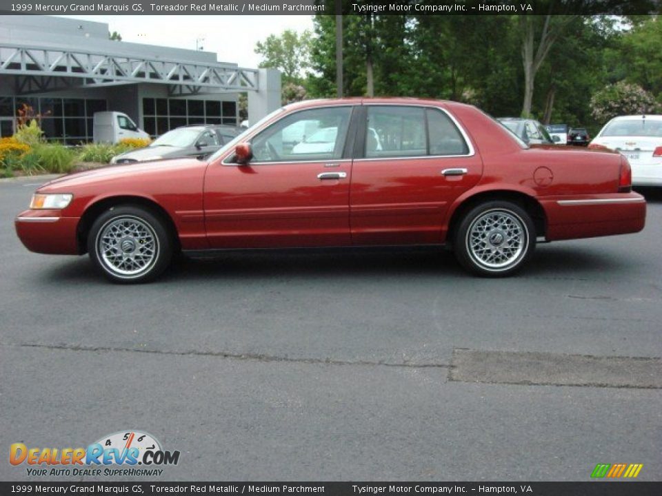 Toreador Red Metallic 1999 Mercury Grand Marquis GS Photo #3