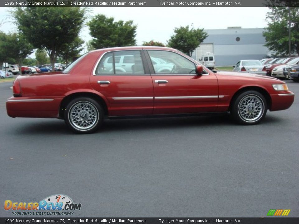 Toreador Red Metallic 1999 Mercury Grand Marquis GS Photo #6