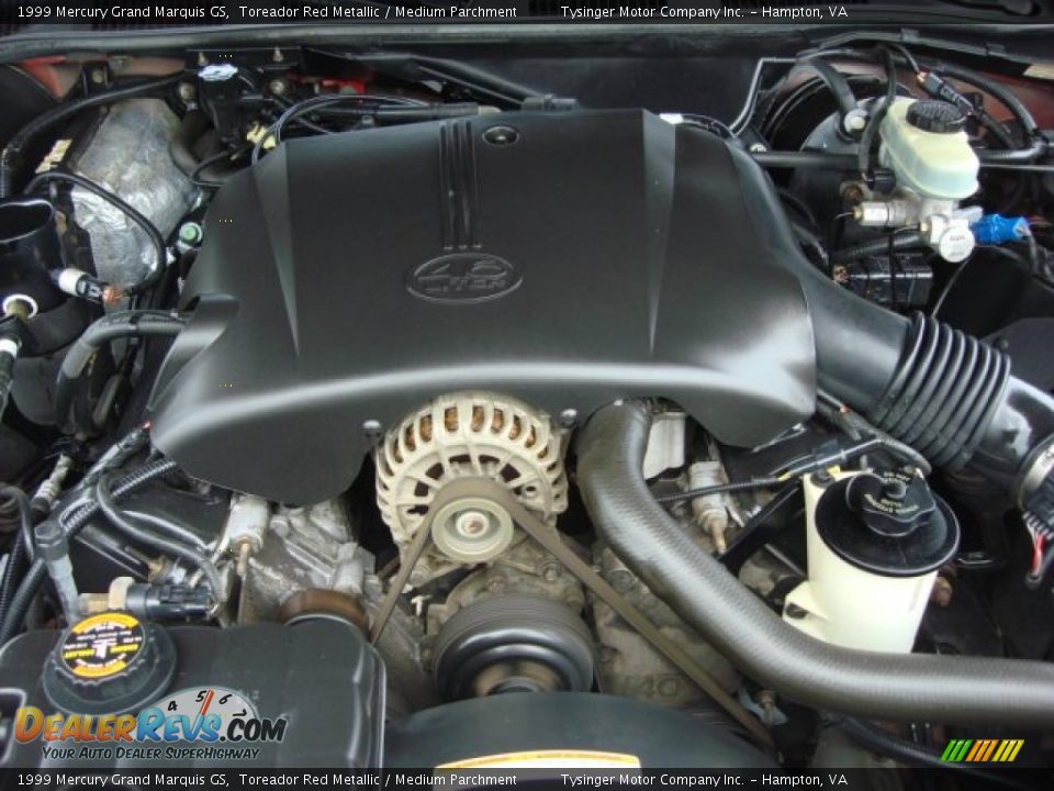 1999 Mercury Grand Marquis GS 4.6 Liter SOHC 16-Valve V8 Engine Photo #16