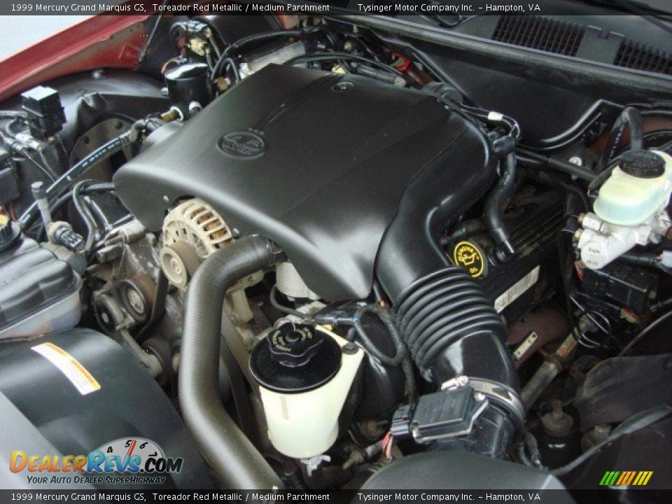 1999 Mercury Grand Marquis GS 4.6 Liter SOHC 16-Valve V8 Engine Photo #17