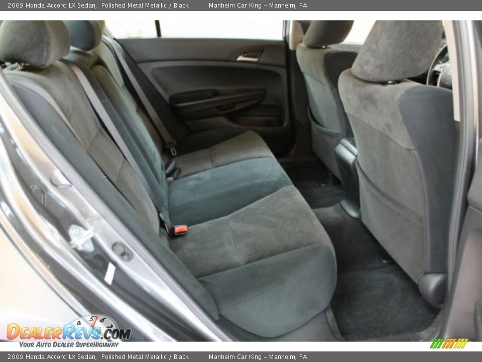 2009 Honda Accord LX Sedan Polished Metal Metallic / Black Photo #13