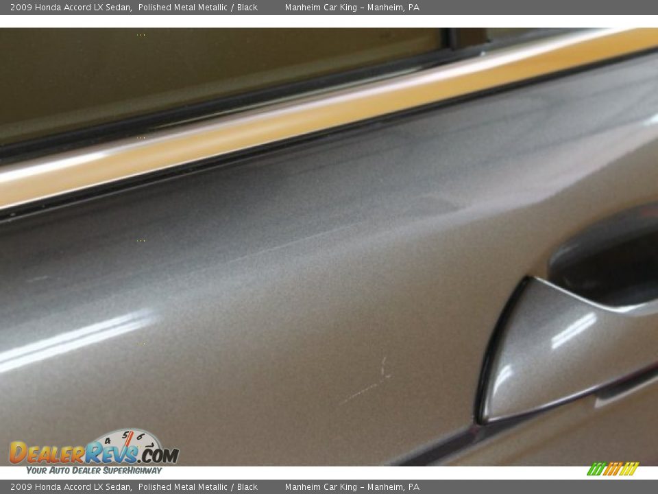 2009 Honda Accord LX Sedan Polished Metal Metallic / Black Photo #19
