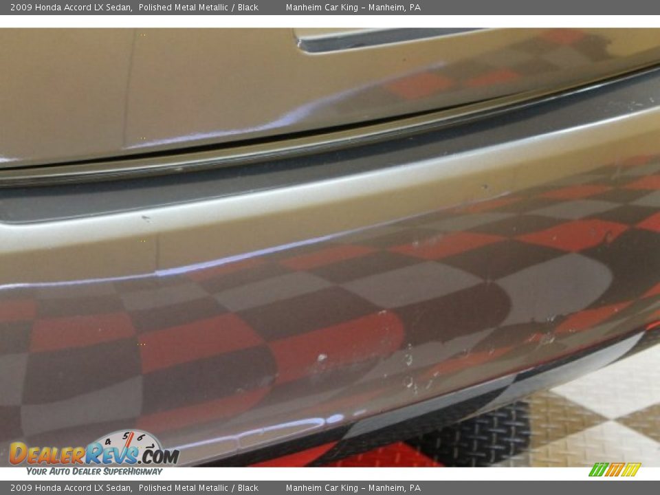 2009 Honda Accord LX Sedan Polished Metal Metallic / Black Photo #22
