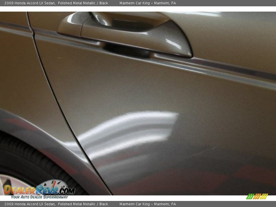 2009 Honda Accord LX Sedan Polished Metal Metallic / Black Photo #23