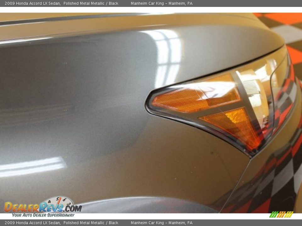 2009 Honda Accord LX Sedan Polished Metal Metallic / Black Photo #25
