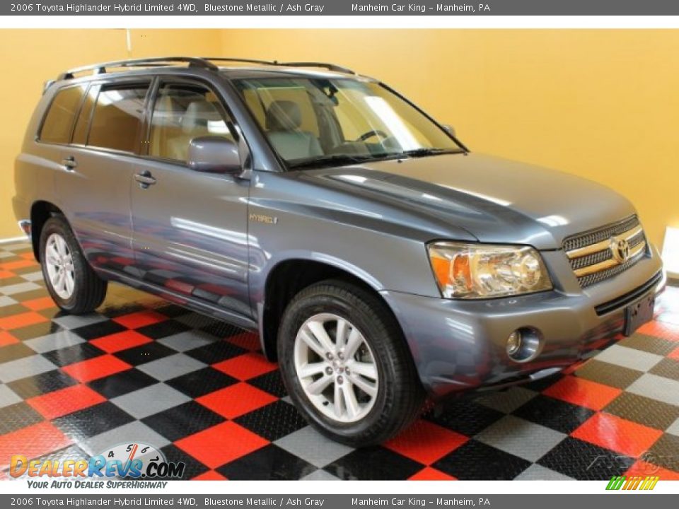 2006 Toyota Highlander Hybrid Limited 4WD Bluestone Metallic / Ash Gray Photo #1