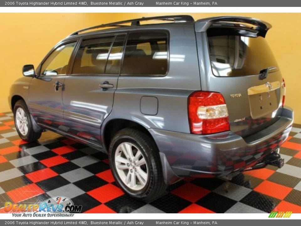 2006 Toyota Highlander Hybrid Limited 4WD Bluestone Metallic / Ash Gray Photo #3
