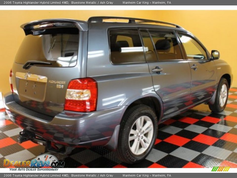 2006 Toyota Highlander Hybrid Limited 4WD Bluestone Metallic / Ash Gray Photo #4