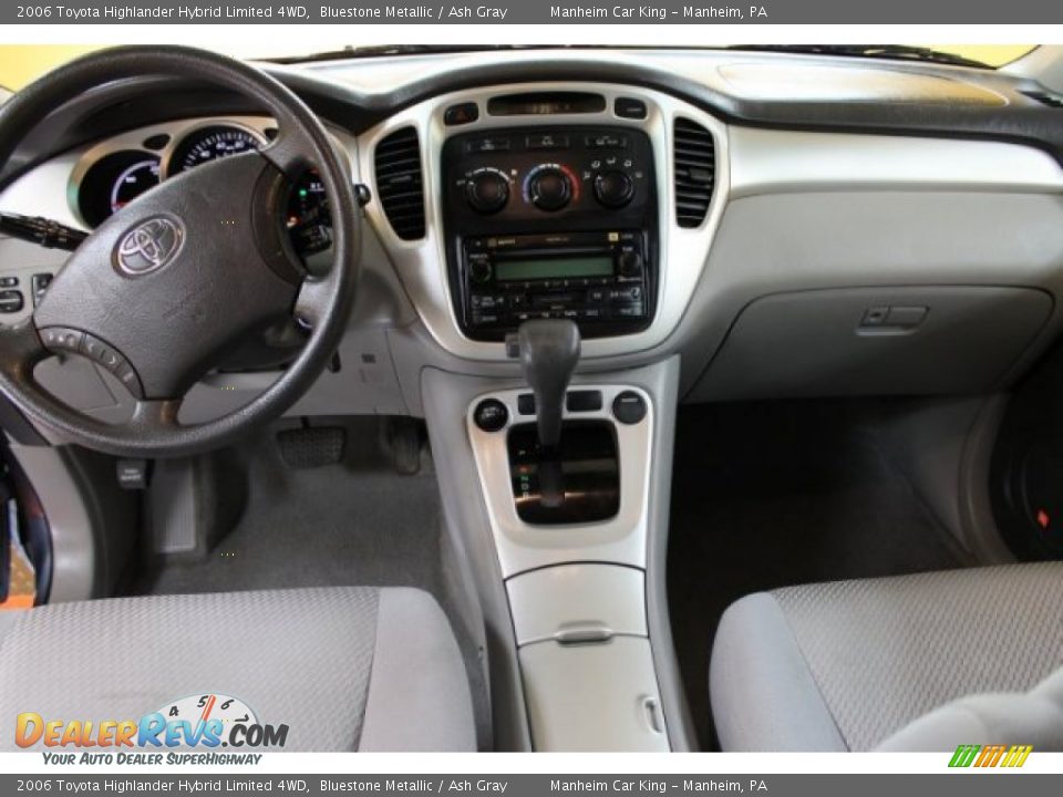 2006 Toyota Highlander Hybrid Limited 4WD Bluestone Metallic / Ash Gray Photo #5