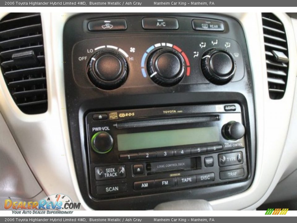 2006 Toyota Highlander Hybrid Limited 4WD Bluestone Metallic / Ash Gray Photo #6