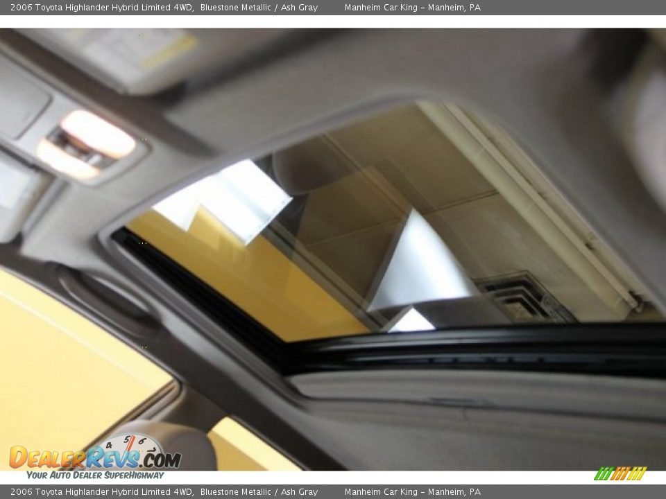 2006 Toyota Highlander Hybrid Limited 4WD Bluestone Metallic / Ash Gray Photo #8