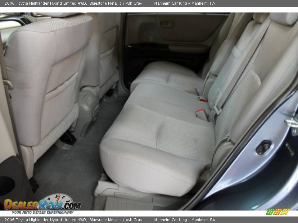 2006 Toyota Highlander Hybrid Limited 4WD Bluestone Metallic / Ash Gray Photo #12